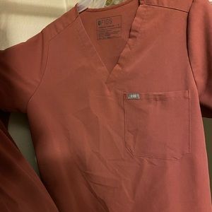 Figs Catarina scrub top Mauve size M 🦄